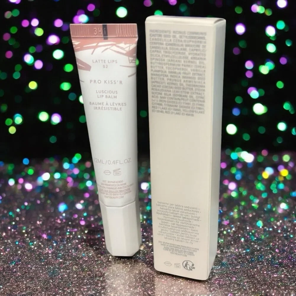 FENTY BEAUTY Pro Kiss'r Luscious Lip Balm In Latte Lips 02 0.4 fl oz New in Box